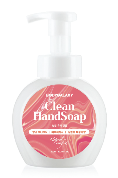 클린 핸드솝 (복숭아) 300ml